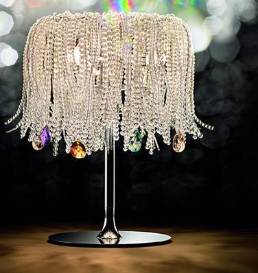 C129-600360518 By Modiss-Mossi Collection Swarovski Crytal Finish Table Lamp